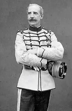 Eugène Decazes v uniformě, kolem roku 1895