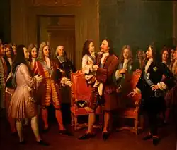 Louis Hersent: Petr Veliký a Ludvík XV.