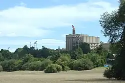 Budova pivovaru od severovýchodu