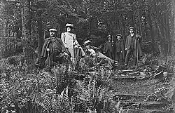 Lounští turisté na Malém Čerchově