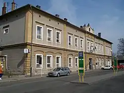 Budova lounského nádraží