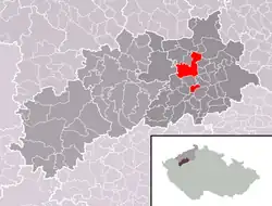 Louny na mapě