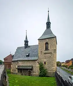 Pohled na kostel od severu