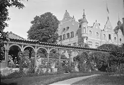 Rodinné panství rodiny Wallenbergů Malmvik na Lindö ve farnosti Lovö, fotografoval Berit Wallenberg