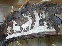 Vyřezávání do paroží