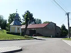 Kaple sv. Jiří před čp. 3.