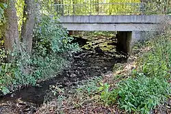 Před soutokem s Teplou v Poutnově