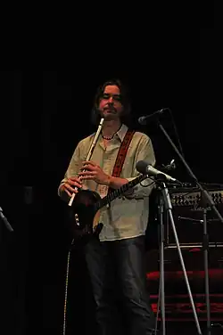 Luboš Malina na dvojkoncertě skupin Garcia a Druhá tráva (2009)