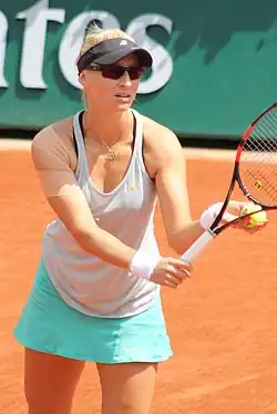 Mirjana Lučićová na French Open 2016