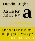 Lucida Bright