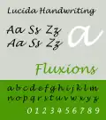 Lucida Handwriting