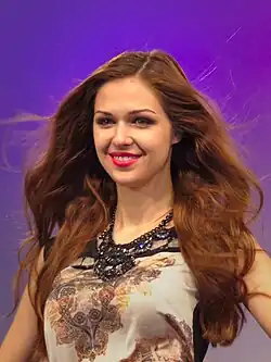 Lucie Holíková na Olympia Fashion Show 2014 (Brno)