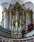 Barokní varhany v kostele sv. Mikuláše