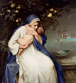 Matka s dítětem (Mutter mit Kind)