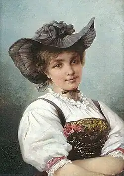 Portrét v kroji (Trachtenporträt)