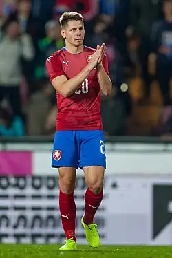 Masopust v dresu české reprezentace (2019)