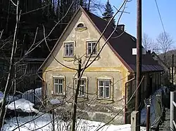 Lidová architektura v ul. Pod Vodárnou 65/21 (původní stav)