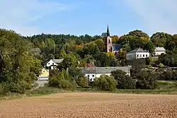 Vesnice od jihovýchodu