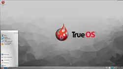 Desktopové prostředí Lumina na TrueOSu