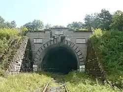 Lupkovský tunel na slovenské straně