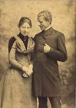 Luplau a Marie Janssenovi 1892