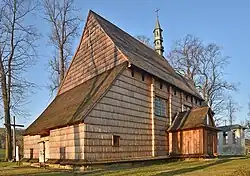 Dřevěný kostel v Lutczi