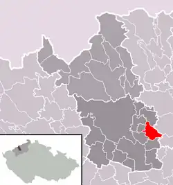 Lužice na mapě