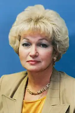 Ljudmila Borisovna Narusova (18. listopadu 2015)