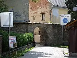 Mährisch Schönberg - city wall.JPG