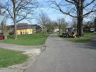 Mírové náměstí z jihu