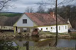 Míkův mlýn na potoce u Krašovic