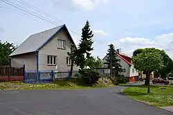 Severní strana návsi