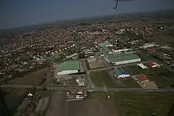 Letecký pohled na Mórahalom