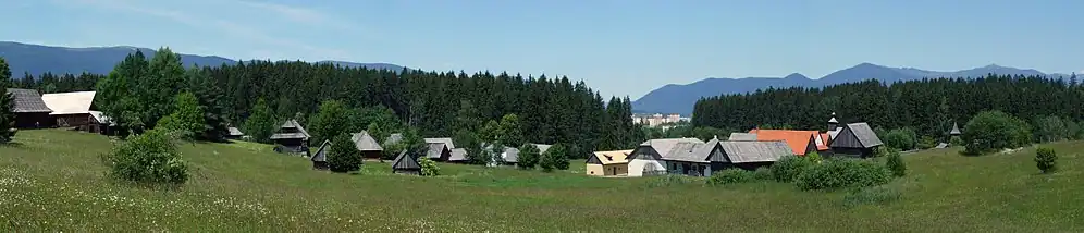 Panoráma skanzenu