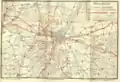 Mapa příměstských železnic z roku 1898