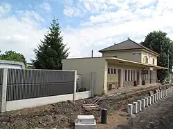 Nádraží v Mýtě (v přestavbě na zastávku)