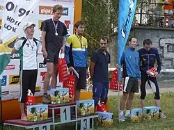 Stupně vítězů klasiky mužů.