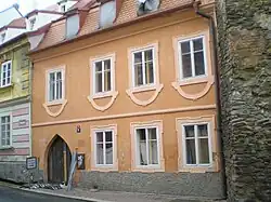 Měšťanský dům, Dobrovského 70-1, Cheb.JPG