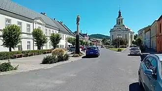 náměstí ČSA v červenci roku 2025