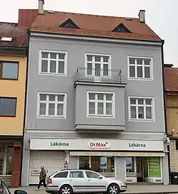 Městská knihovna v domě čp. 165 (Husovo náměstí)