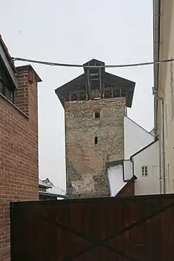 Městské opevnění Litomyšl - Červená věž,.JPG