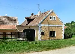 Statek ve Vrbici v části Podolí (Podol)