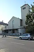 Mšeno, Boleslavská ulice, kostel Českobratrské církve evangelické (6).jpg