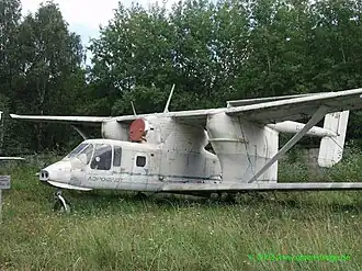 PZL M-15 Belphegor v muzeu v Moninu