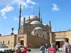 Pohled na mešitu Muhammada Alího