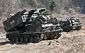 Americké raketomety M270 v Jižní Koreji