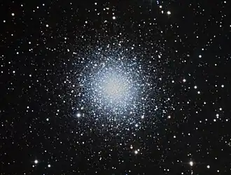 Messier 2 na amatérském snímku