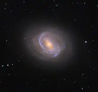 M58 na snímku ze Schulmanova dalekohledu. Autor: Adam Block