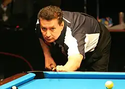 Tony Drago na Mosconi Cup na Maltě v roce 2008