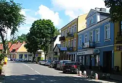 Centrum města, ul. Waszawska